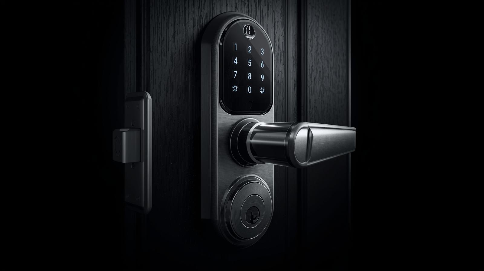 Fechadura Digital Para Porta de Madeira