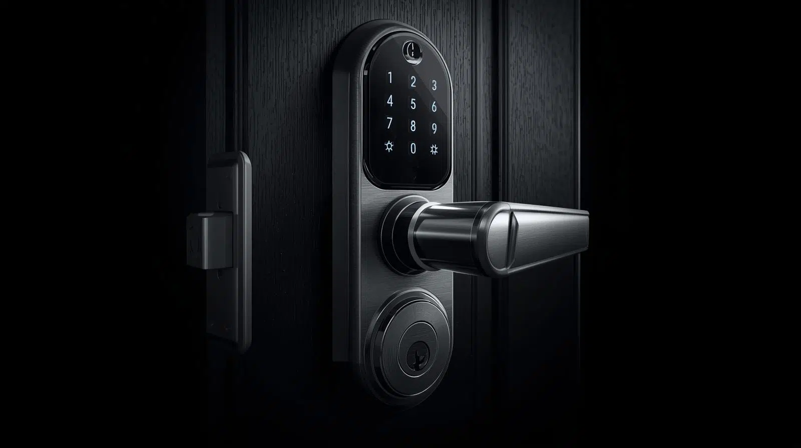 Fechadura Digital Para Porta de Madeira